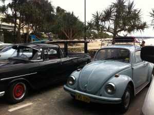 the rocket hanging out with rockys holden ute at noosa