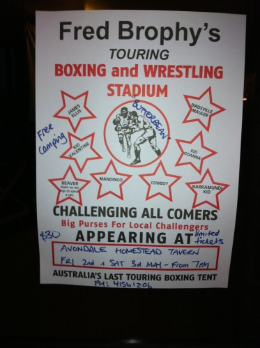 the program for the nite !!