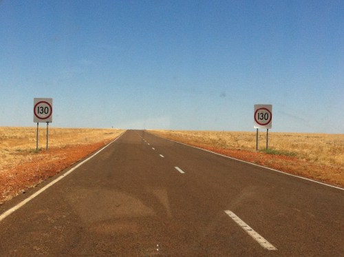 dashcam- 130kh speed limit - your kidding