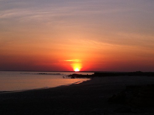 the sun appearing for another day - so grateful