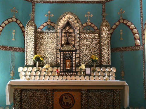 alter at beagle bay church