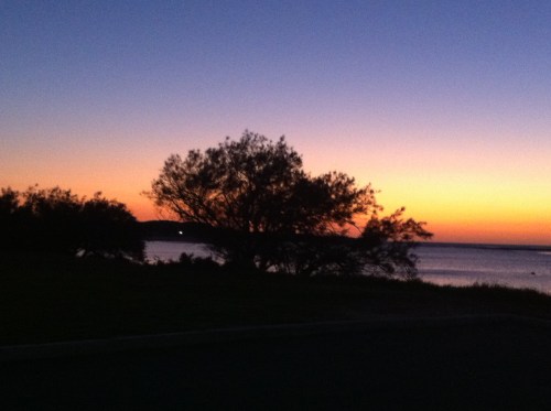 sunset at kalbarri