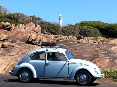 the rocket lurking near the light house