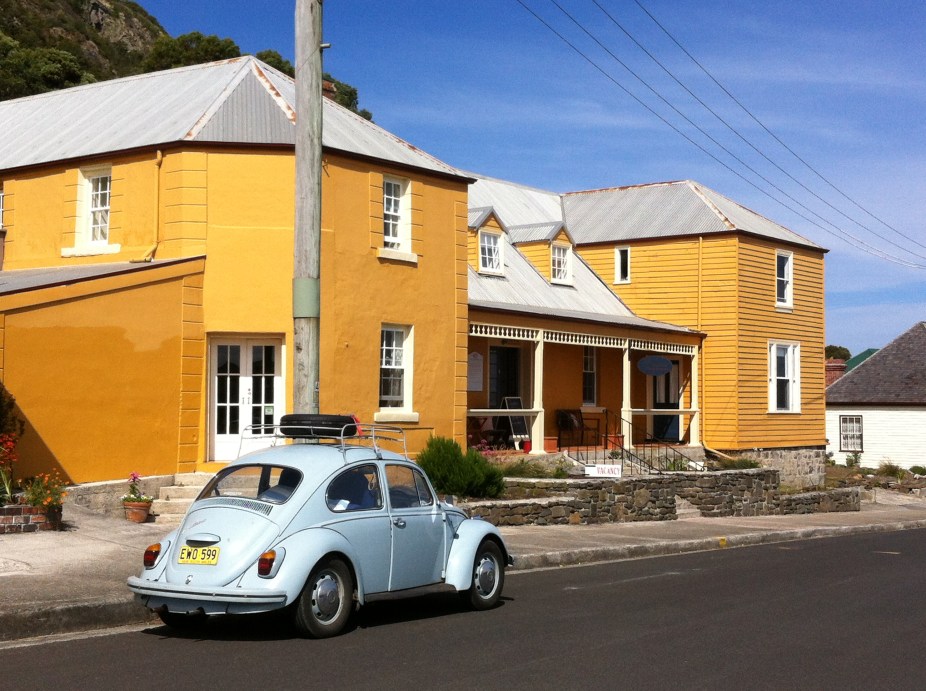 the rocket outside the b/b in stanley