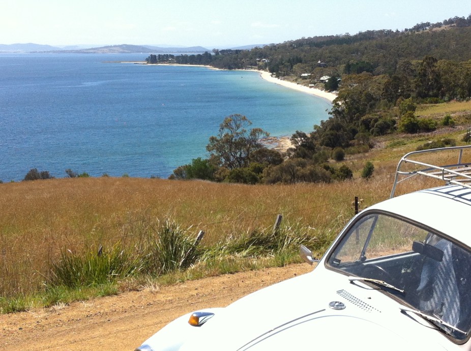 the rocket cruising on bruny is- stunning