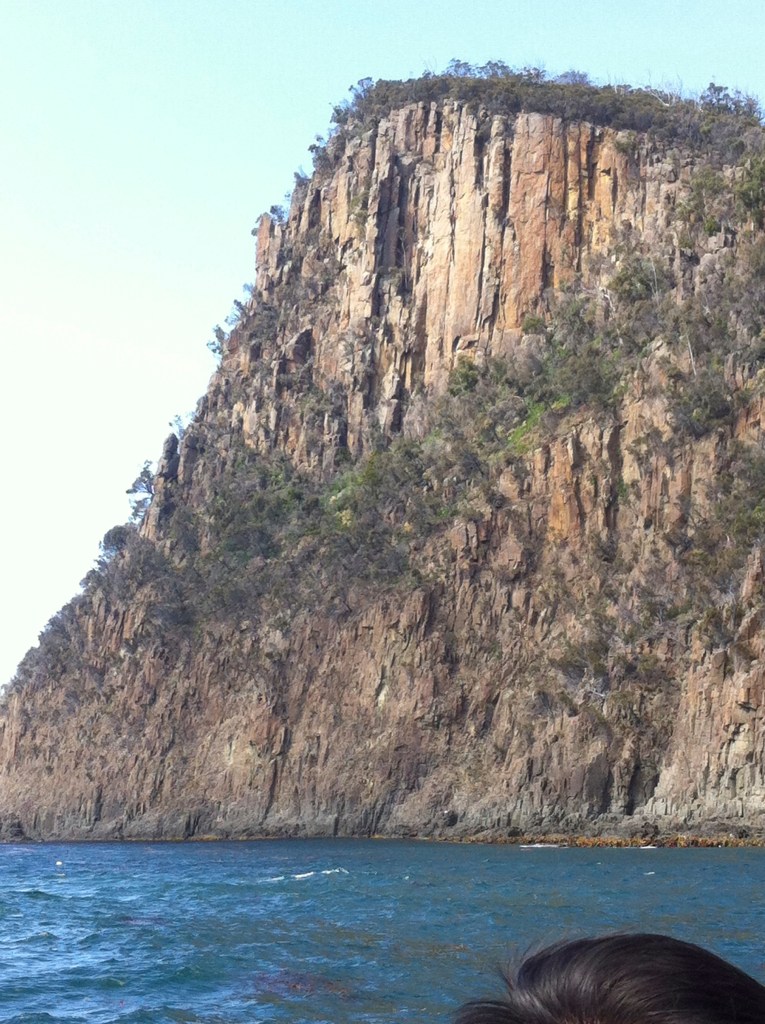 cliff faces of the southern ocean