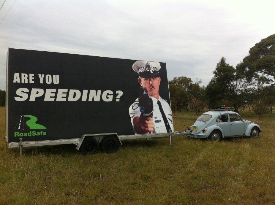 the rockets new job - keeping traffic going at a safe speed - heck what is the rush in life